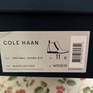 NIB Cole Haan Leather Boots